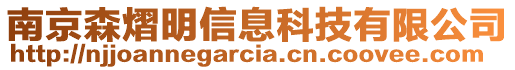 南京森熠明信息科技有限公司