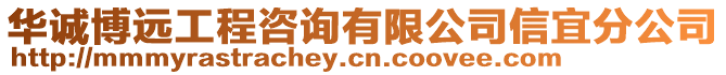 華誠(chéng)博遠(yuǎn)工程咨詢有限公司信宜分公司