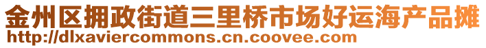 金州區(qū)擁政街道三里橋市場好運(yùn)海產(chǎn)品攤