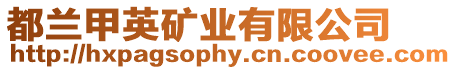 都蘭甲英礦業有限公司