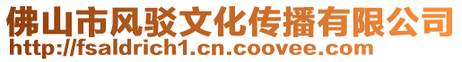 佛山市風駁文化傳播有限公司