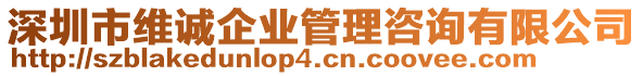 深圳市維誠企業(yè)管理咨詢有限公司