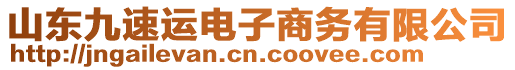 山東九速運電子商務有限公司