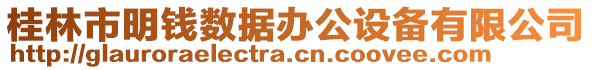 桂林市明錢數(shù)據(jù)辦公設備有限公司
