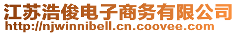 江蘇浩俊電子商務(wù)有限公司
