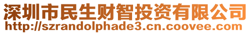 深圳市民生財(cái)智投資有限公司