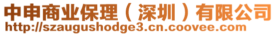 中申商業(yè)保理（深圳）有限公司