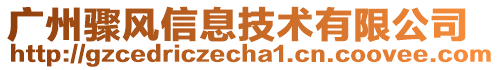 廣州驟風(fēng)信息技術(shù)有限公司