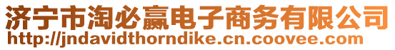 濟(jì)寧市淘必贏電子商務(wù)有限公司