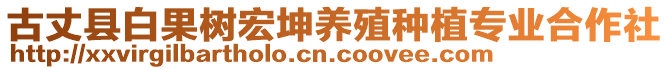 古丈縣白果樹(shù)宏坤養(yǎng)殖種植專業(yè)合作社