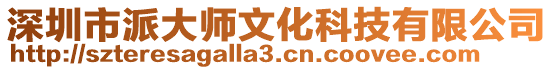 深圳市派大師文化科技有限公司