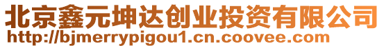 北京鑫元坤達創(chuàng)業(yè)投資有限公司