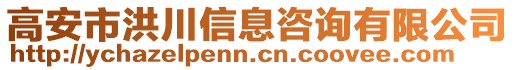 高安市洪川信息咨詢有限公司