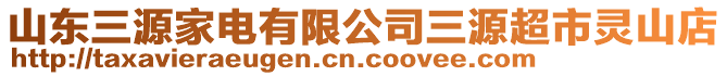 山東三源家電有限公司三源超市靈山店