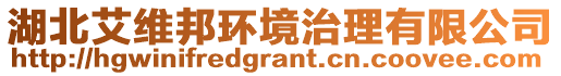 湖北艾維邦環(huán)境治理有限公司