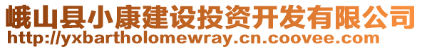 峨山縣小康建設投資開發(fā)有限公司