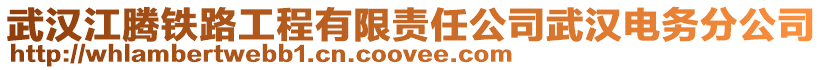 武漢江騰鐵路工程有限責(zé)任公司武漢電務(wù)分公司