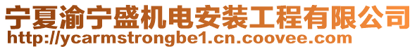 寧夏渝寧盛機(jī)電安裝工程有限公司