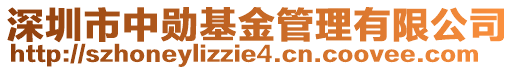 深圳市中勛基金管理有限公司