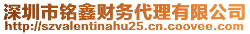 深圳市銘鑫財(cái)務(wù)代理有限公司