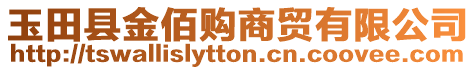 玉田縣金佰購商貿(mào)有限公司