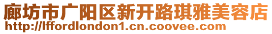 廊坊市廣陽區(qū)新開路琪雅美容店