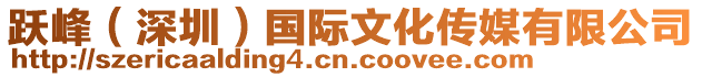 躍峰（深圳）國(guó)際文化傳媒有限公司