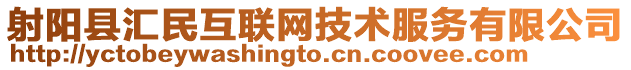 射陽縣匯民互聯(lián)網(wǎng)技術(shù)服務(wù)有限公司