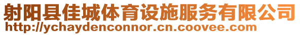 射陽縣佳城體育設施服務有限公司