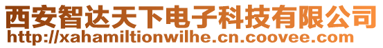 西安智達天下電子科技有限公司