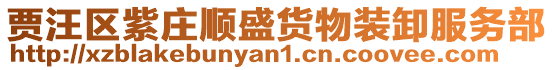 賈汪區(qū)紫莊順盛貨物裝卸服務部