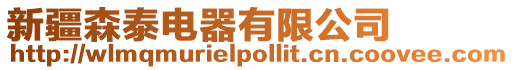 新疆森泰電器有限公司