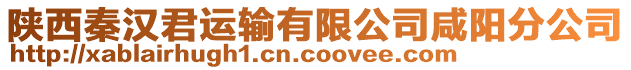 陜西秦漢君運輸有限公司咸陽分公司