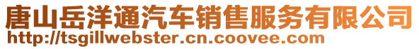 唐山岳洋通汽車銷售服務(wù)有限公司