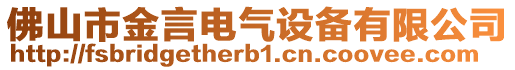 佛山市金言電氣設(shè)備有限公司