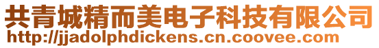 共青城精而美電子科技有限公司