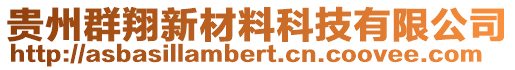 貴州群翔新材料科技有限公司