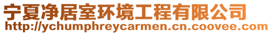 寧夏凈居室環(huán)境工程有限公司