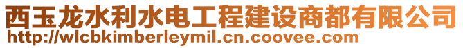 西玉龍水利水電工程建設(shè)商都有限公司