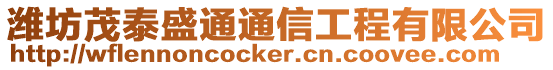 濰坊茂泰盛通通信工程有限公司