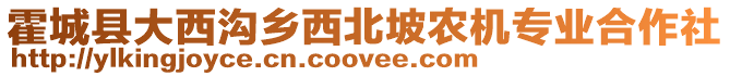 霍城縣大西溝鄉(xiāng)西北坡農(nóng)機(jī)專業(yè)合作社