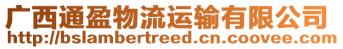 廣西通盈物流運輸有限公司