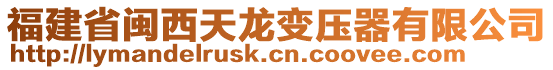 福建省閩西天龍變壓器有限公司