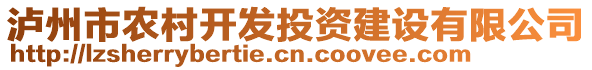 瀘州市農(nóng)村開發(fā)投資建設(shè)有限公司