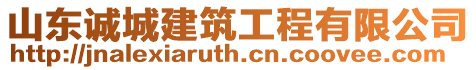 山東誠(chéng)城建筑工程有限公司