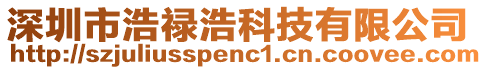 深圳市浩祿浩科技有限公司