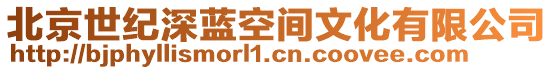 北京世紀(jì)深藍(lán)空間文化有限公司