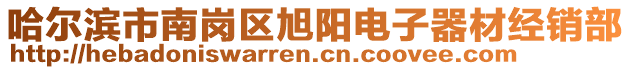 哈爾濱市南崗區(qū)旭陽電子器材經(jīng)銷部