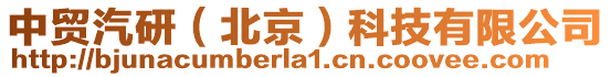 中貿汽研(北京)科技有限公司
