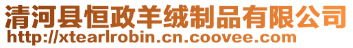 清河縣恒政羊絨制品有限公司